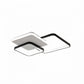 Lustra LED cu Telecomanda, 122W, Dimabila, Negru L7343/3 - LEDS
