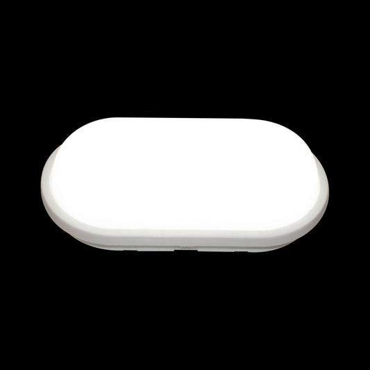 Aplica LED de  Exterior, 24W, 6000K, Alb, IP.65 08BT/WH