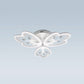 Lustra LED cu Telecomanda, 80W, 3000K/4000K/6000K, Alb, Acril, Dimabila, IP.20 K19/3