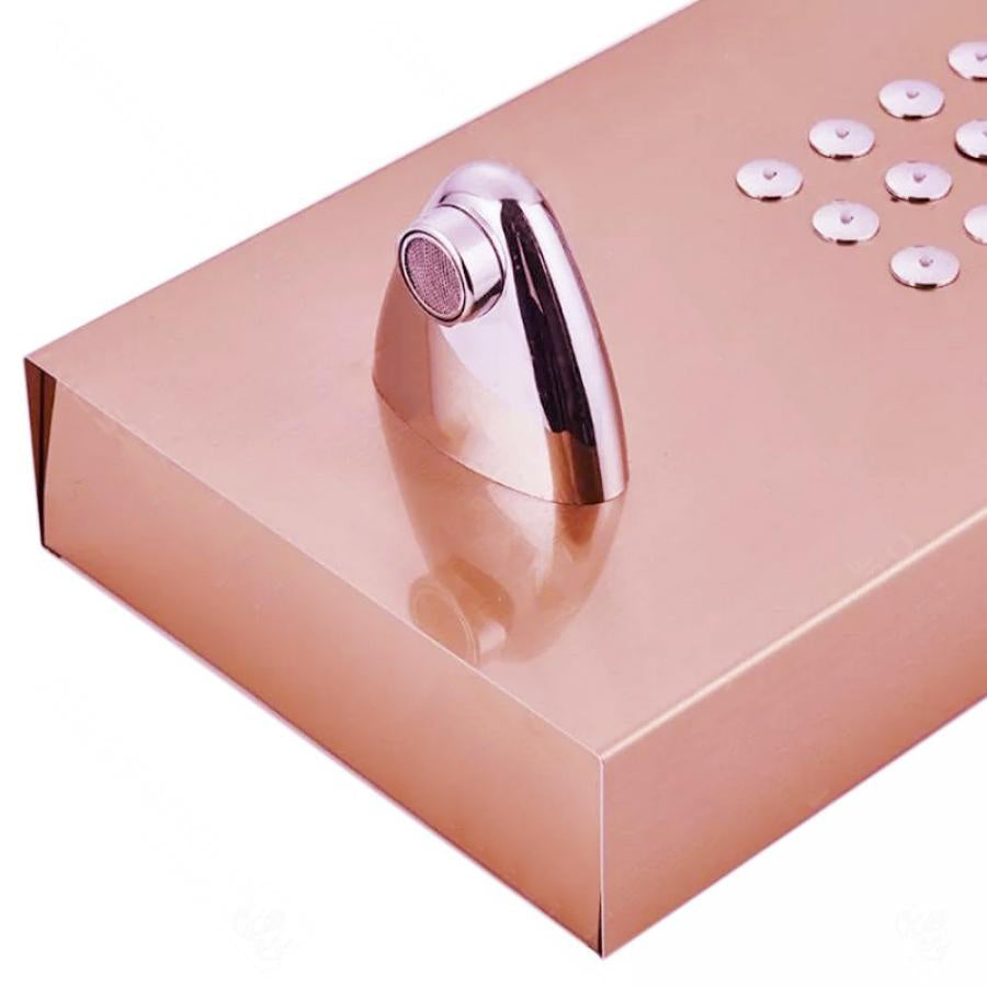 Panou de Dus, din Inox, Rose