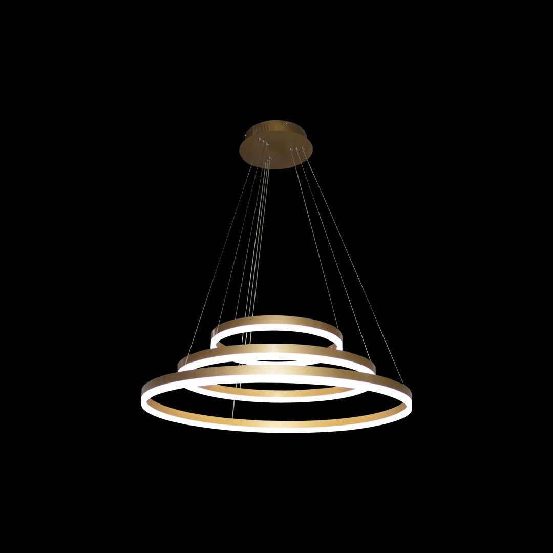 Lustra LED 204W, 3000/4000/6000K, Maro 5512/3 - LEDS