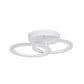 Lustra LED cu Telecomanda, 24W, 3000K/4000K/6000K, Alb, Acril, Dimabila, IP.20 801/2WH