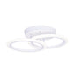 Lustra LED cu Telecomanda, 24W, 3000K/4000K/6000K, Alb, Acril, Dimabila, IP.20 801/2WH