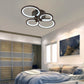 Lustra LED cu Telecomanda, Dimabila, 88W, Maro 8067/2+2intM