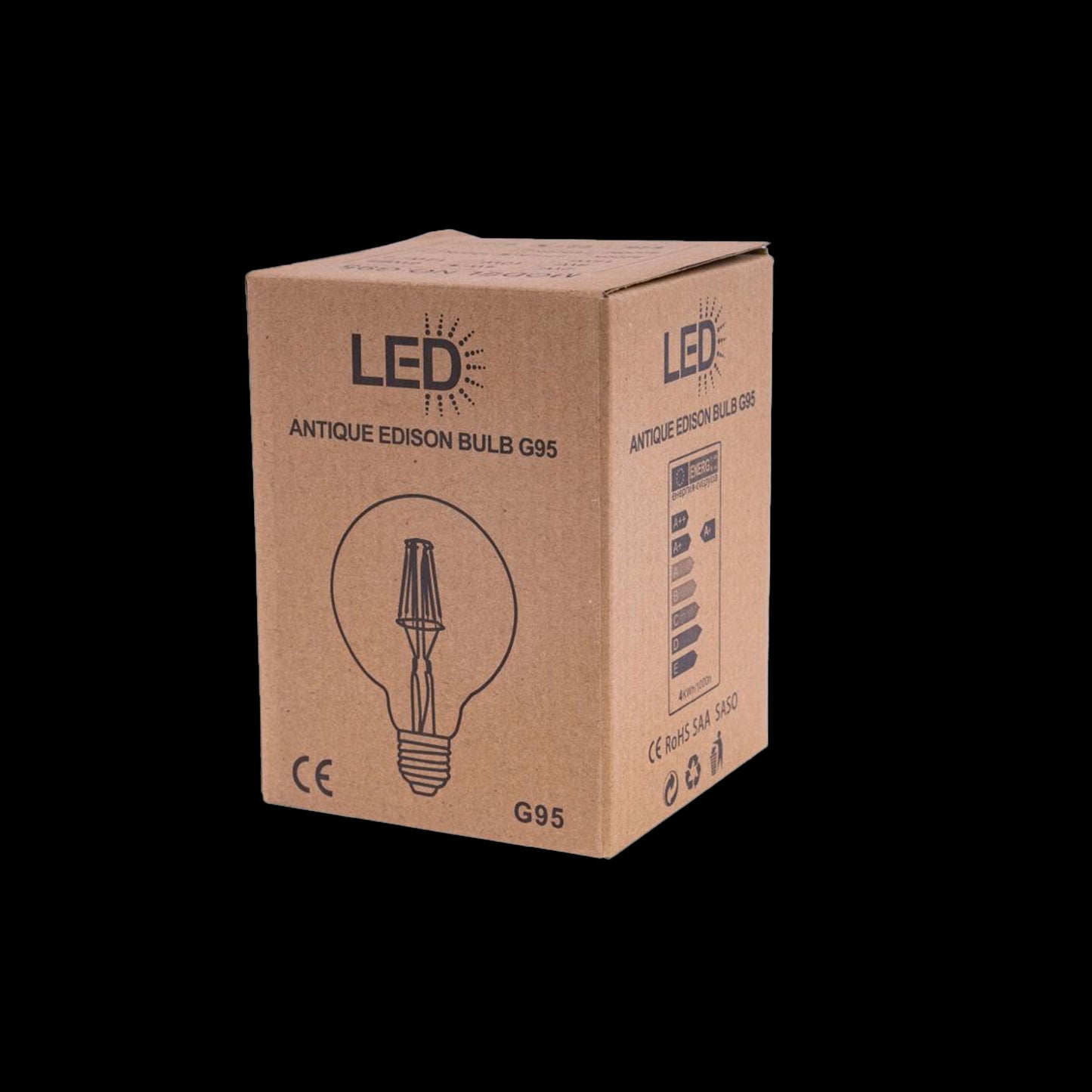 Bec Led G95, E27, 6W, 2700K G95/6W/LC - LEDS
