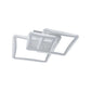 Lustra LED cu Telecomanda, 120W, Acril și Metal, Alb 6042/3WH