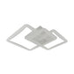 Lustra LED cu Telecomanda, 120W, Acril și Metal, Alb 6042/3WH