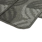 Set 3 Covorase Baie Antiderapante, Gri cu Model, 80x50x40cm