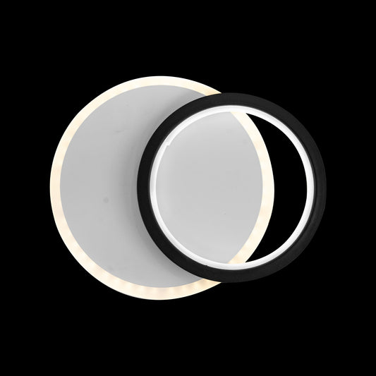 Aplică LED Smalon, 11W, Negru și Alb, IP.20, Rotunda SK020