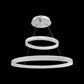 Lustra LED cu Telecomanda, 120W, 3000K/4000K/6000K, Alb, Dimabila, IP.20 8031/2WH