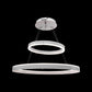 Lustra LED cu Telecomanda, 120W, 3000K/4000K/6000K, Alb, Dimabila, IP.20 8031/2WH
