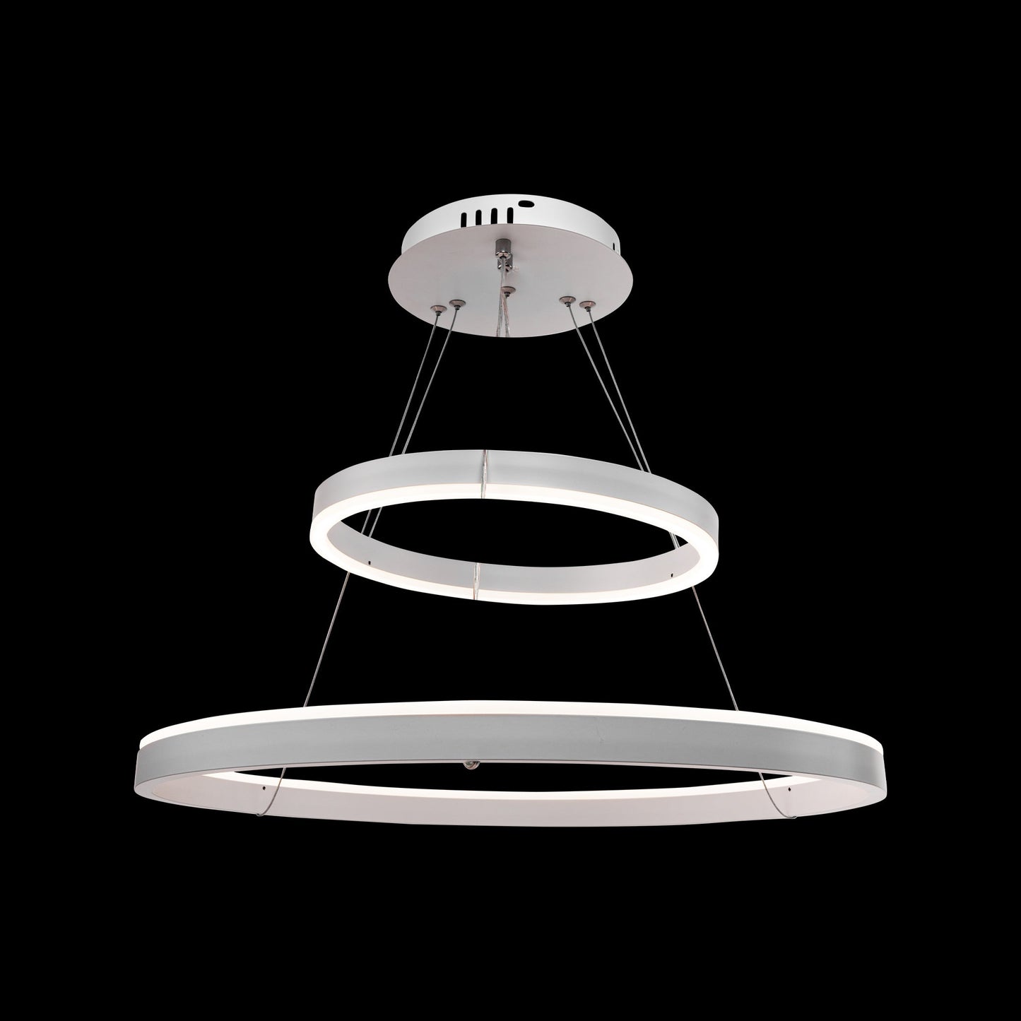 Lustra LED cu Telecomanda, 120W, 3000K/4000K/6000K, Alb, Dimabila, IP.20 8031/2WH