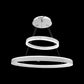 Lustra LED cu Telecomanda, 120W, 3000K/4000K/6000K, Alb, Dimabila, IP.20 8031/2WH