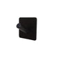 Suport perete de tip Cuier, Autoadeziv, din Inox, Negru
