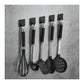 Suport Perete de tip Cuier, Autoadeziv, din Inox, Negru