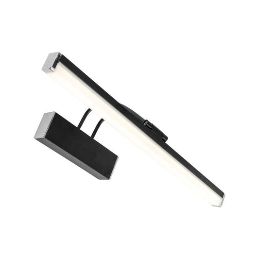 Aplică LED de Baie Janis, 16W, Metal, Negru