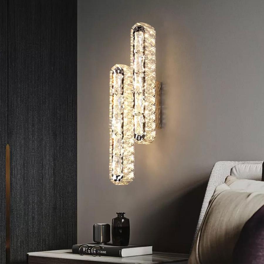 Aplica LED, 10W, Cristal, Crom - LEDS