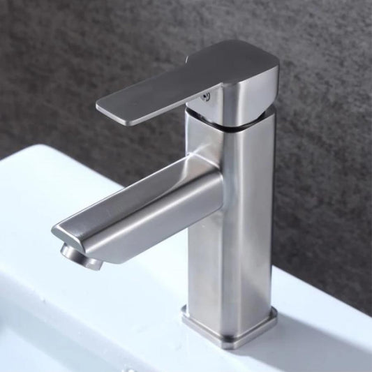 Baterie Lavoar, din Inox, Satinata
