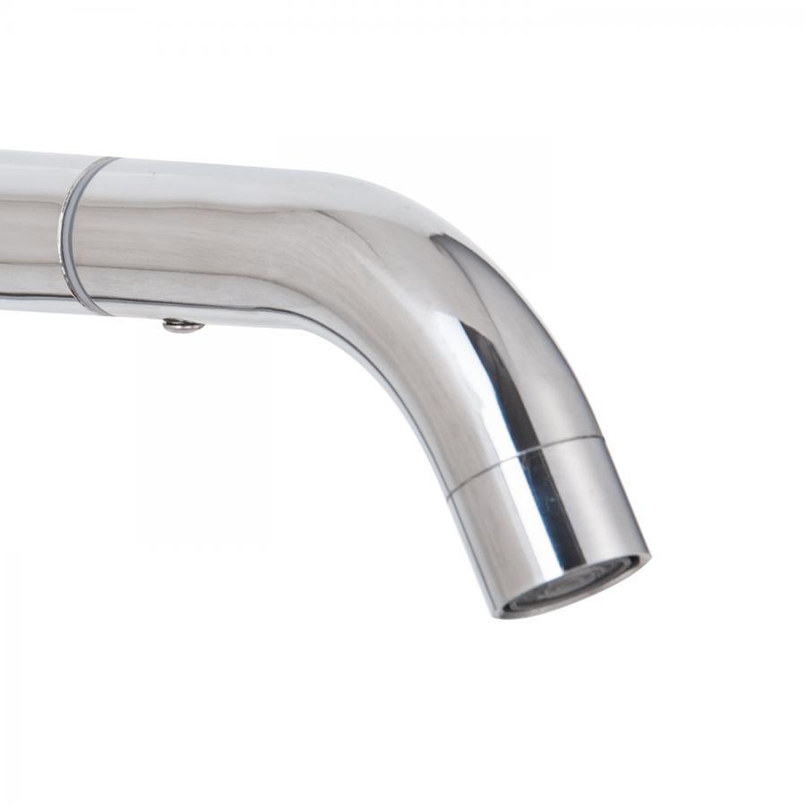 Baterie Lavoar, Pipa Rotativa, din Inox, Crom