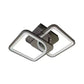 Lustra LED cu Telecomanda, 48W, 3000K/4000K/6000K, Dimabila 6604/2M
