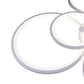 Lustra LED cu Telecomanda, 264W, Dimabila, Alb 8067/4+4int