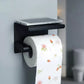 Suport Hartie Igienica, din Inox, Negru